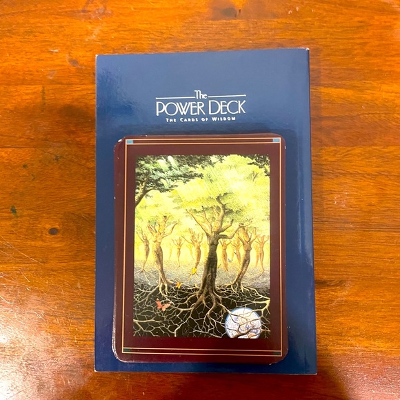 The Power Deck Tarot Set by Lynn Andrews-Paper back, 1991. - Picture 2 of 2